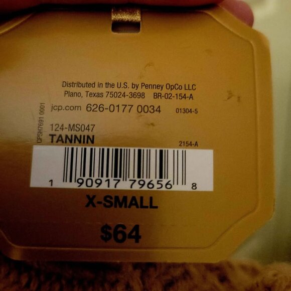 Ryegrass Camel Brown Cable Knit Sweater With Bobble Stitch Detailing. Size XS - Picture 8 of 8